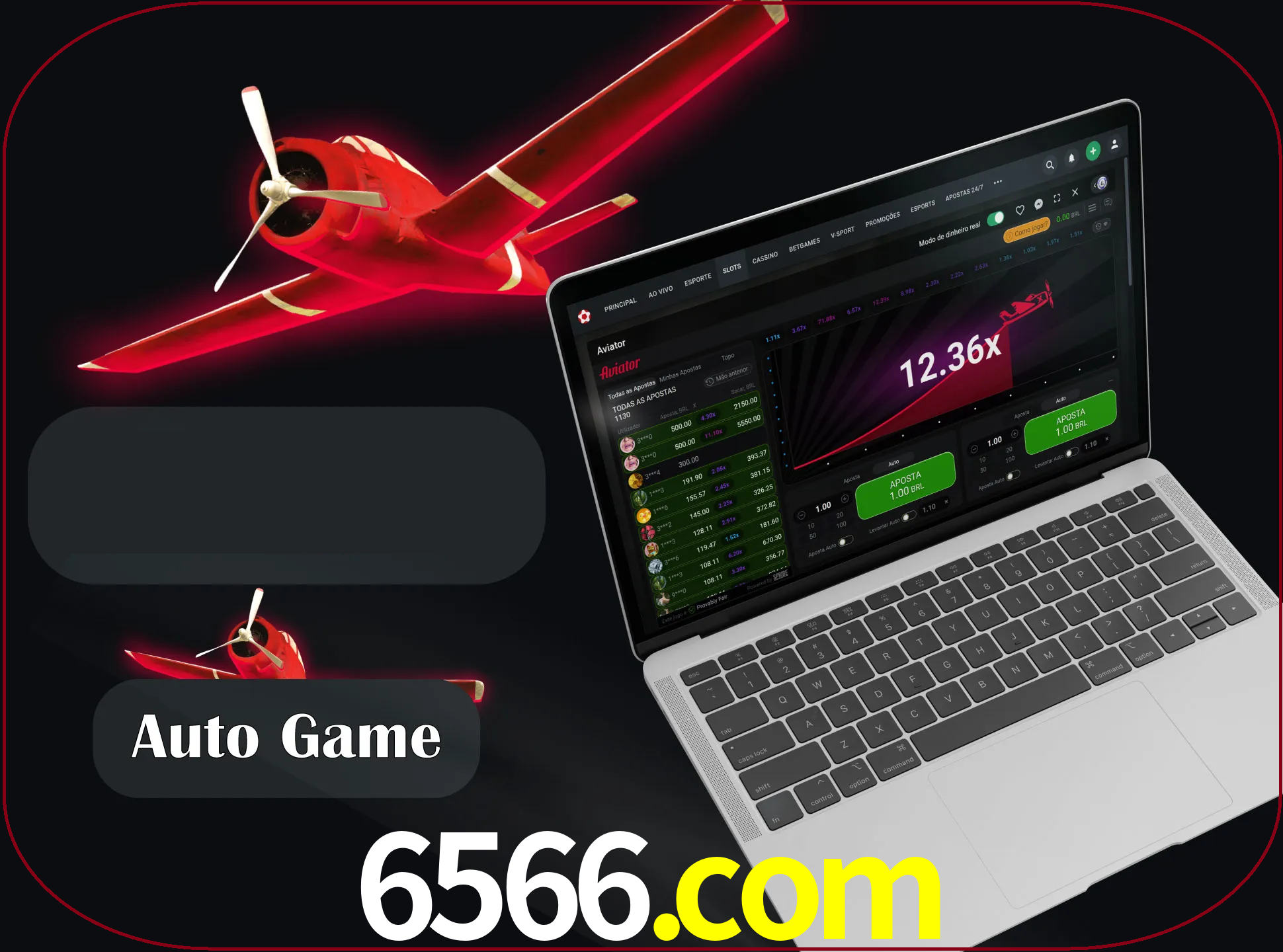 No modo automático, os jogos apostam e sacam seu dinheiro automaticamente.