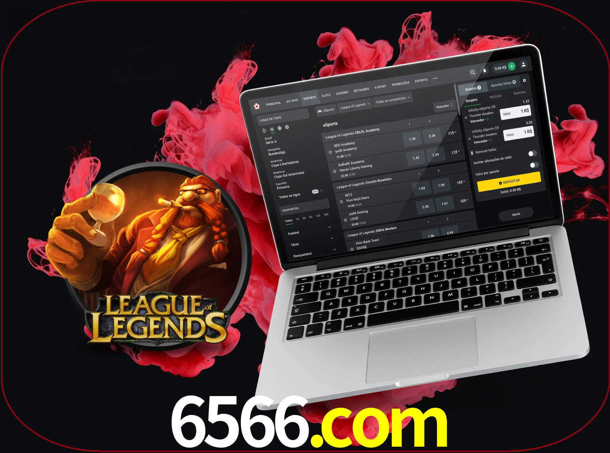 Se é um fã deste jogo, muitos torneios fantásticos que o vão surpreender estão disponíveis no 6566.